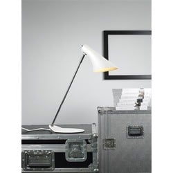 Lampe de bureau design blanche ou noire E14 440mm haut