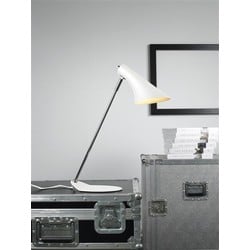 Lampe de bureau Vanilla blanche métal E14 440mm