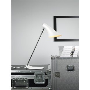 Lampe de bureau design blanche ou noire E14 440mm haut