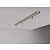 Rail pour 3x lampe suspendue 1130mm long gris