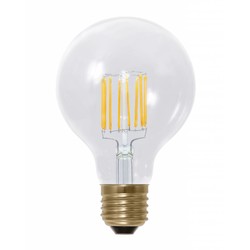 Bombilla LED 6W filamento E27 regulable color oro
