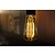 Kooldraadlamp LED lang dimbaar 6W goudkleurig