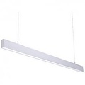 Roda LED hanglamp 1152mm lang, 18W, 1900 lumen, 4000K neutraal wit licht, dimbaar 1-10V, aluminium, wit mat