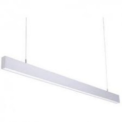 Long dimmable pendant light LED black or white 1152mm 18W