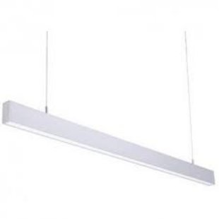 Hanglamp dimbaar lang LED zwart of wit 1152mm 18W