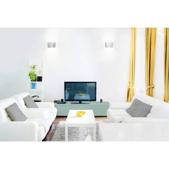 Wandlamp hout of ALU LED up & down 13W 230mm breed