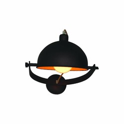 Applique murale industrielle rouille beige 350mm E27 orientable