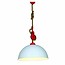 Hanglamp industrieel goedkoop wit rood 500mm E27