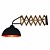 Wall light sconce accordion industrial 380mm E27