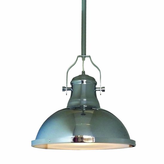Pendant light chrome design 380mm diameter E27vintage