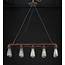 Hanglamp industrieel goedkoop roest 670mm E27x5