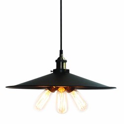 Dakar Pendelleuchte Industrial schwarz bronze 460mm
