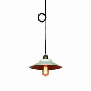 Hanglamp industrieel wit of zwart rond 300mm Ø E27