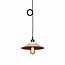 Pendant light kitchen industrial black or white 300mm Ø E27