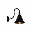 Wall light sconce industrial black 210mm Ø E27