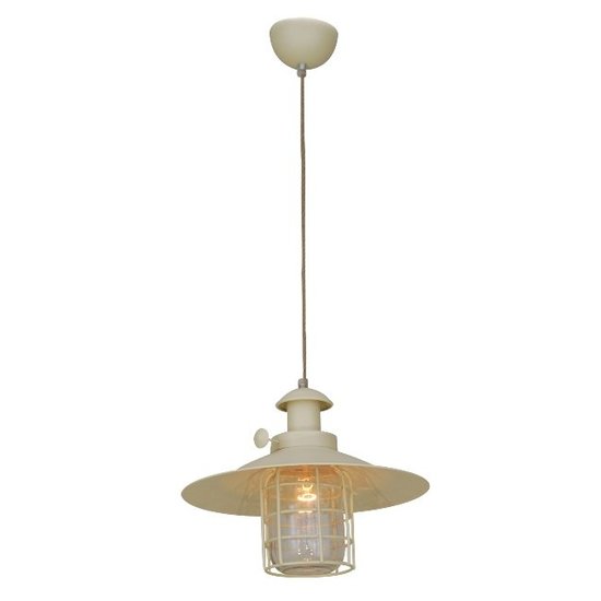 Pendelleuchte Küche Industrie Glaskäfig E27 340mm Ø