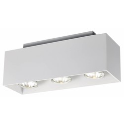 Fantasia Kubo plafonnier rectangulaire 3x GU10 noir