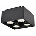 Fantasia Kubo plafonnier carré blanc, 180x180x110mm, avec 4x GU10 LED 5W 2700K variable