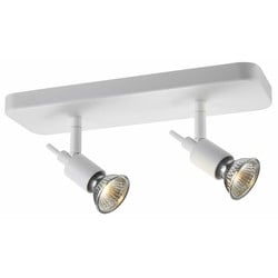 Fantasia Sonar II plafonnier spot GU10 sur tige, blanc