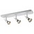 Plafón 3 focos blanco o negro GU10 3x5W LED