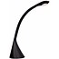 Desk lamp LED black with USB charger 365mm H