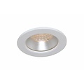 Fantasia IMBER recessed spot GU10, brushed aluminium, Ø85mm cutout 70mm, IP44, height 25mm
