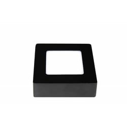 Fantasia FLUKE applique murale carrée noire LED 6W 3000K