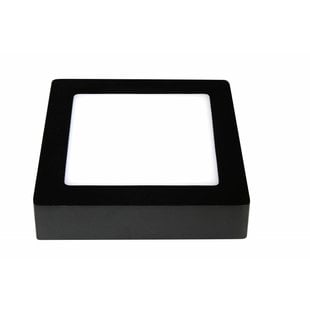 Fantasia Fluke square wall light white black 175mm 12W