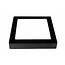 Dimmbare Deckenleuchte LED schwarz & weiß 235x235mm 18W