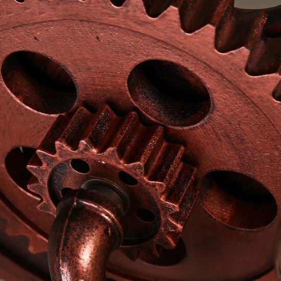 Aplique industrial rueda y válvula 420mm Ø 2xE27