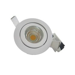 Downlight recessed 7W LED orientable 30°/40°/60°/90°