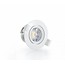 Spot encastrable LED 6W orientable gris, blanc 38°/60° sans transformateur
