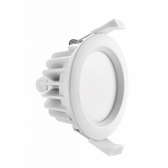Aquatico Recessed spot LED 12W 140° IP65 bathroom 108 mm outer size