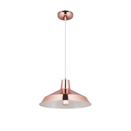 Industrial Pendant Light Copper Black White Concrete 40cm O Myplanetled