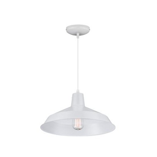 Lámpara colgante industrial cobre, negro, blanco, hormigón 40cm Ø