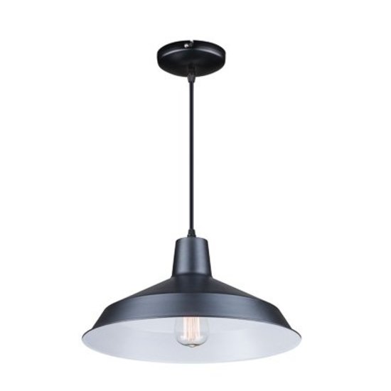 Lustre vintage cuivre, noir, blanc, béton 40cm diamètre