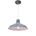 Industrial pendant light copper, black, white, concrete 40cm Ø