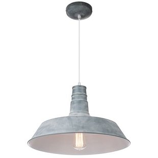 Industrial pendant light black, white, concrete 45cm Ø
