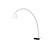 Design standing lamp arc lampshade 215cm H