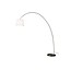 Design standing lamp arc lampshade 215cm H