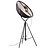 Industrial floor lamp black and white 1900mm E27