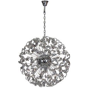 Lustre luxueux design boule bandeaux 106cm Ø