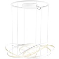 LED hanglamp design ringen wit, zwart, grijs 96W