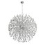 Lustre boule cristal G4x72 145cm diamètre