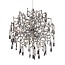 Kristall Pendelleuchte Kugel G4x20 82cm Durchmesser