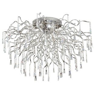 Crystal ceiling light spider G4x16 82cm diameter
