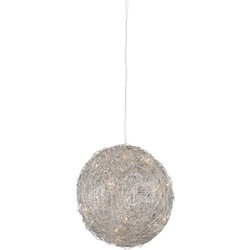 Lustre boule fil de fer 80cm diamètre G4x15