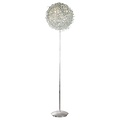 Stehleuchte Design Kugel Stahldraht Silber, Gold 44cm