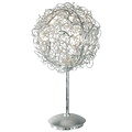 Ball table lamp gold or silver wire 35cm Ø