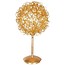 Ball table lamp gold or silver wire 35cm Ø